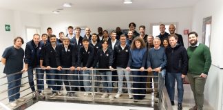 Visita della Prima Squadra negli Uffici della Società.