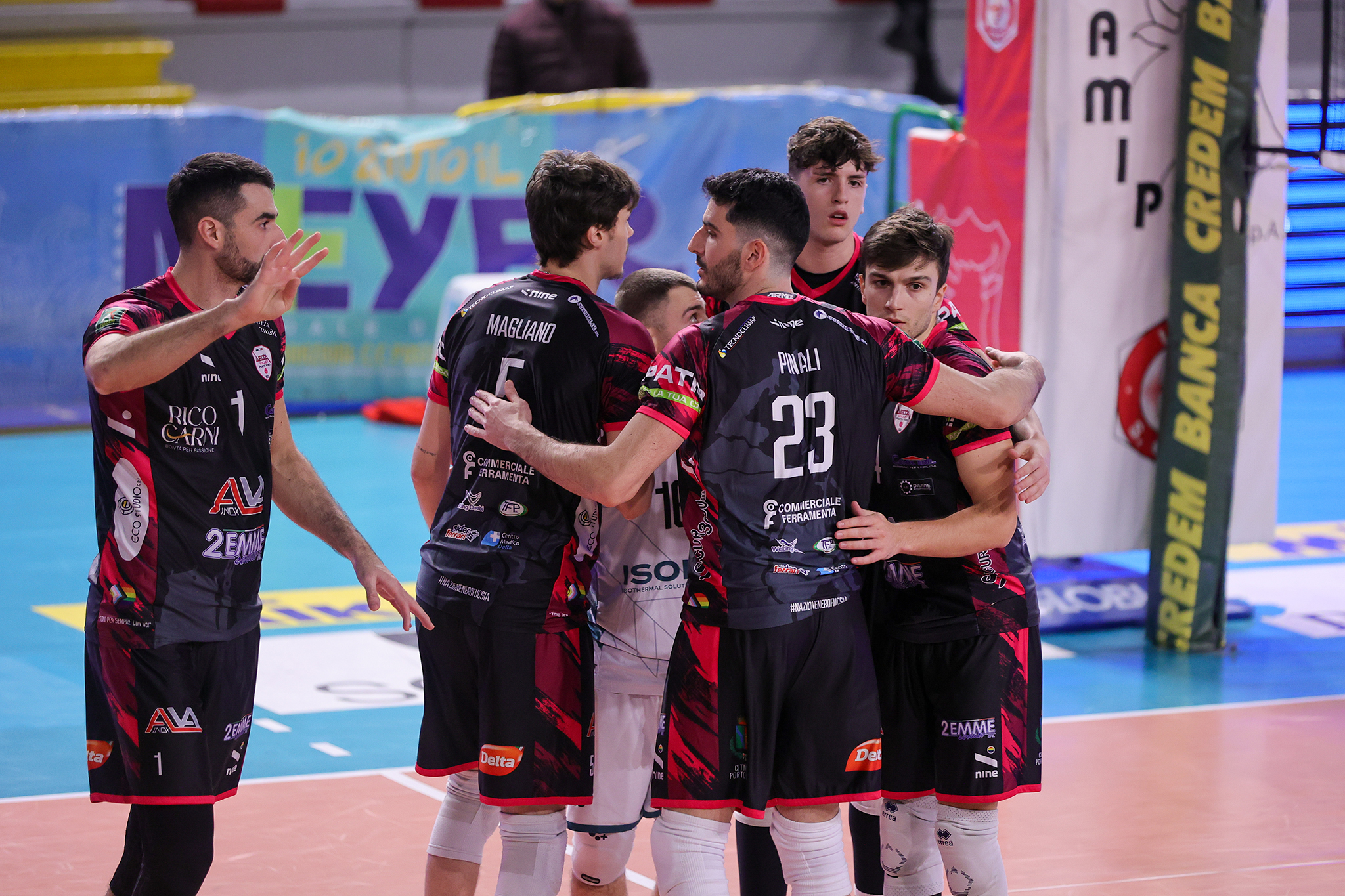 11. Siena-Alva Inox 2 Emme Service 3-0 -Delusione nerofucsia