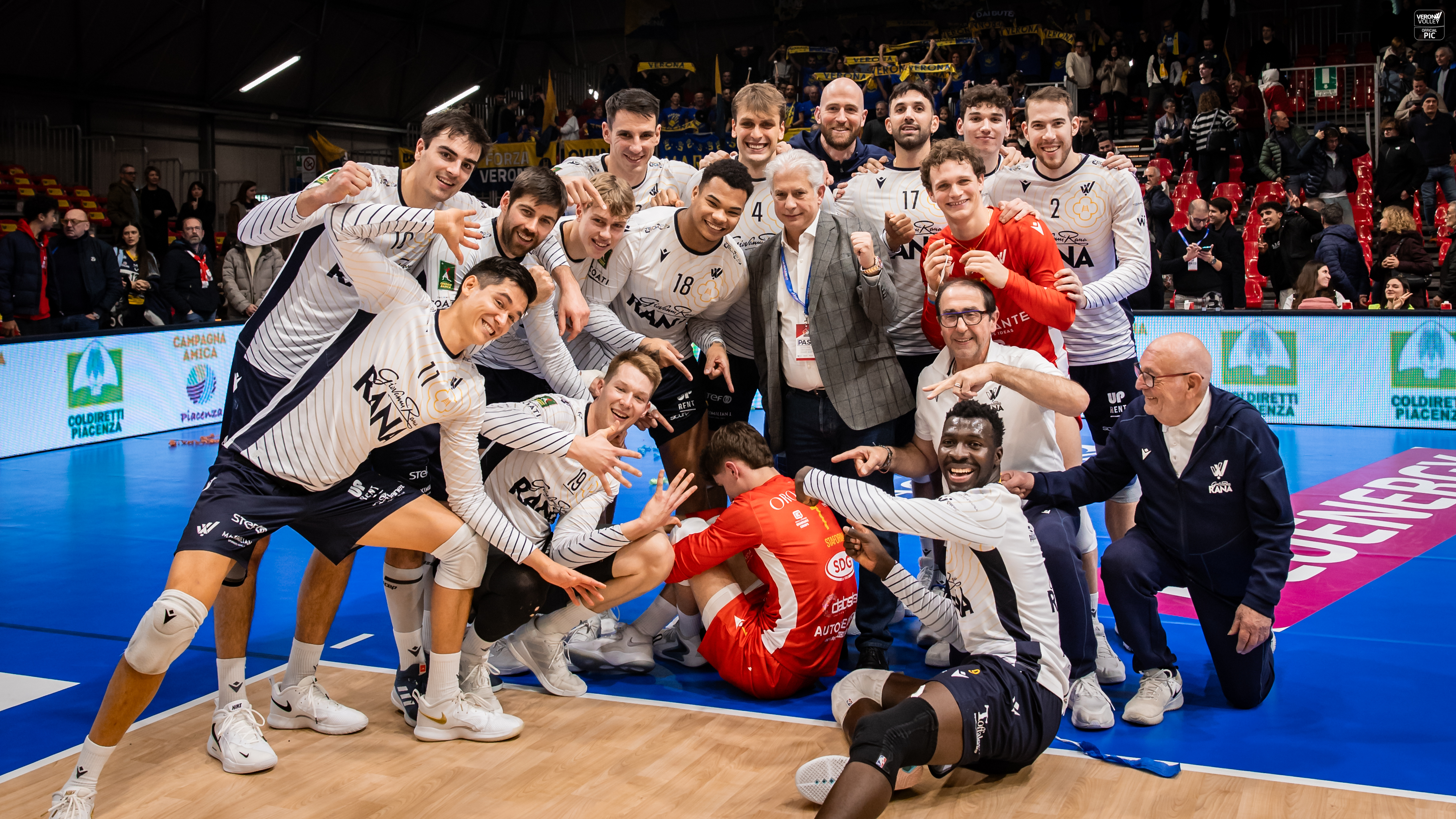 Rana Verona espugna Piacenza dopo una battaglia decisa al tie-break