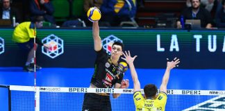 La Lube cade 3-1 a Modena, il quarto set macchia una gara alla pari