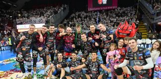 La Sir Susa Scai Perugia stacca il pass per Bologna, Lube battuta 3-1