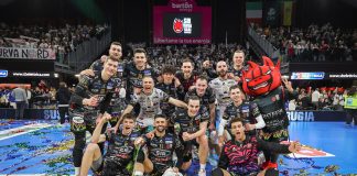Perugia vince in rimonta il big match con Trento nel sold out di casa