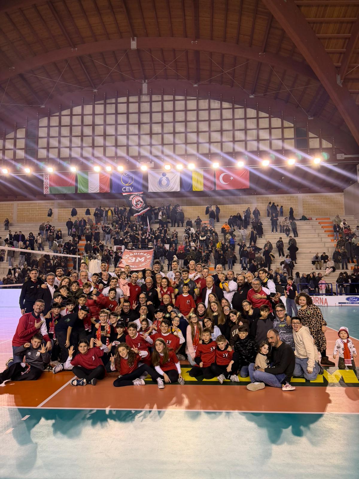 Esultanza JV fine partita vs Campobasso