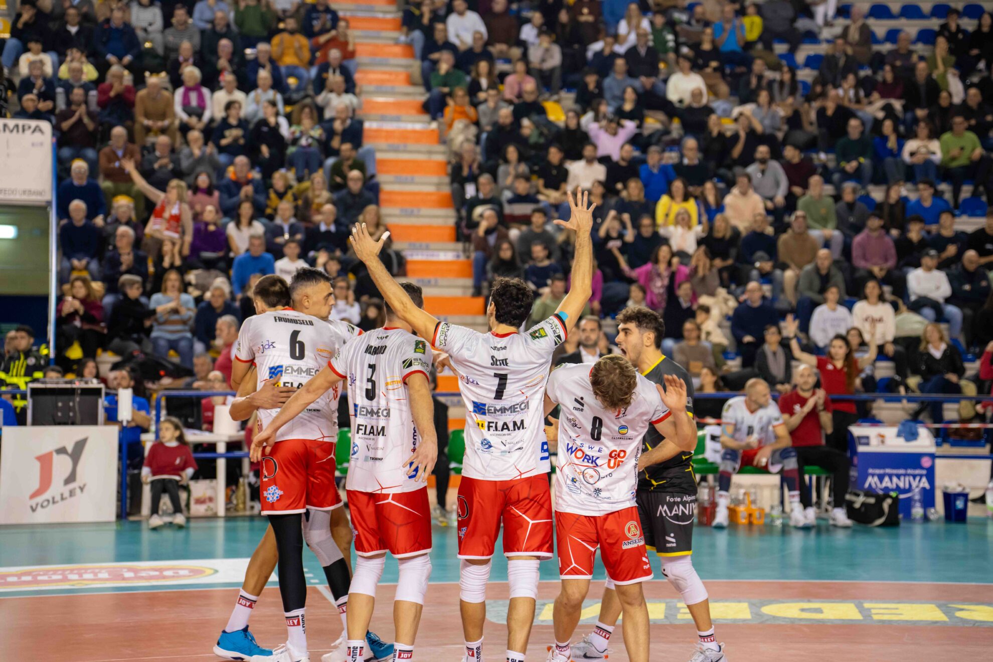 Esultanza JV vs Castellana