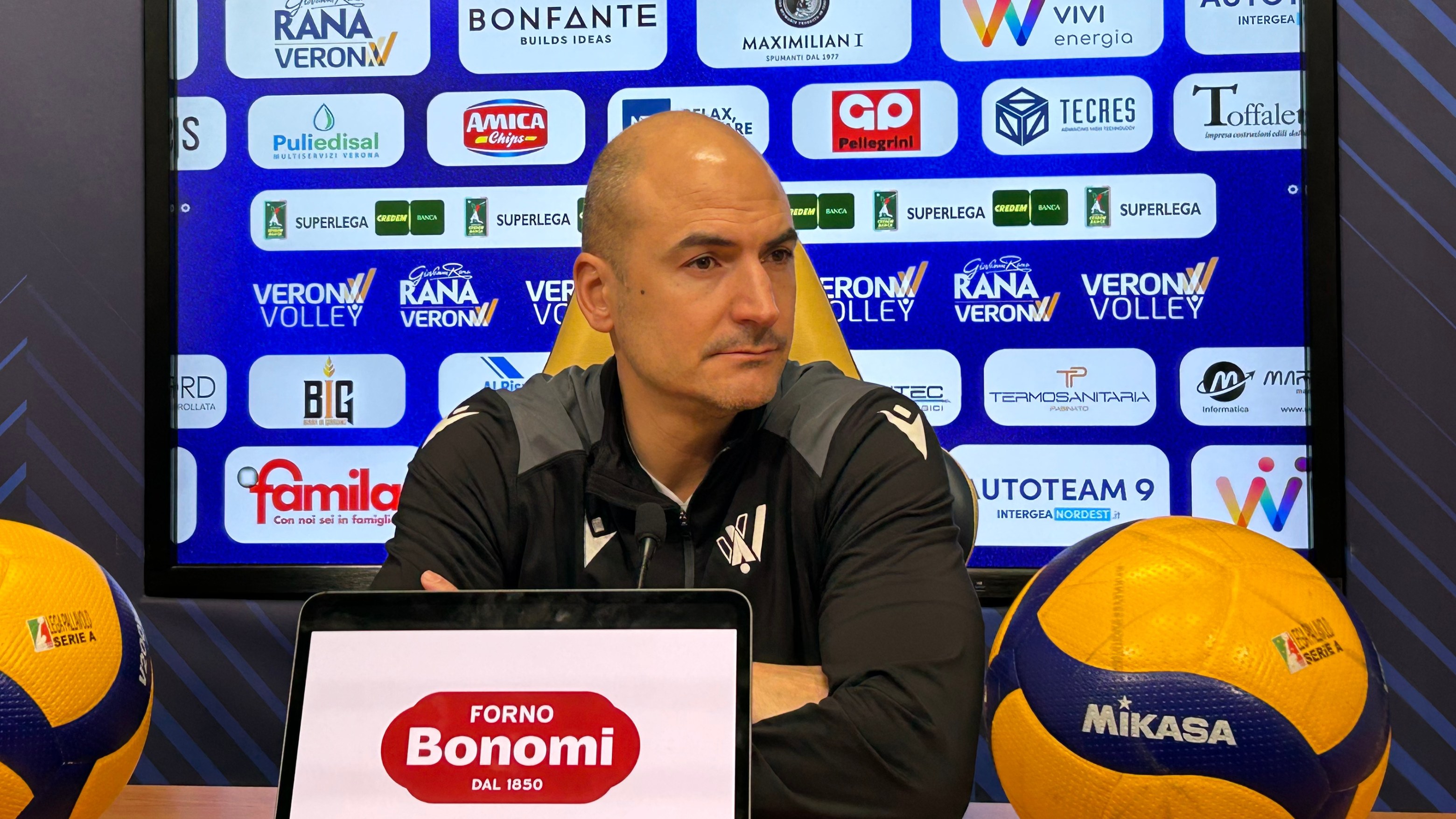 Coach Soli presenta Vero Volley Monza-Rana Verona
