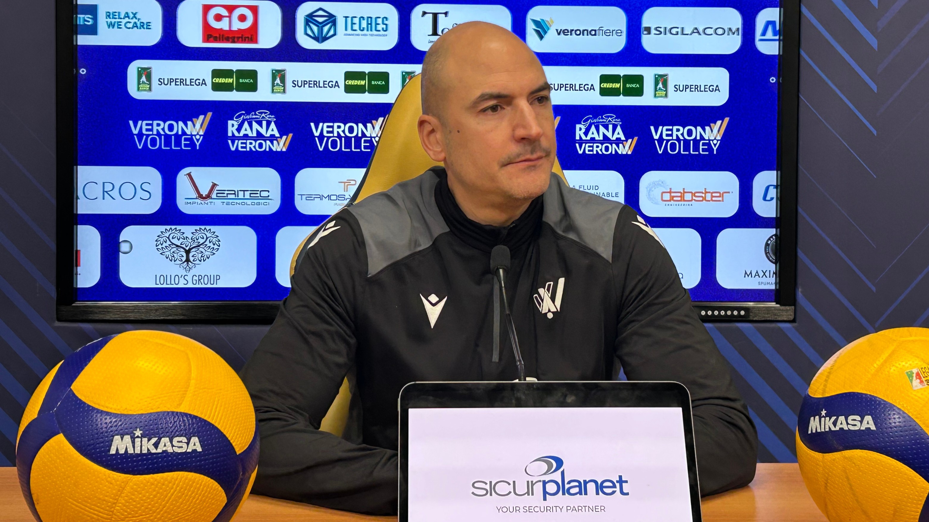 Coach Soli presenta Rana Verona-Sonepar Padova