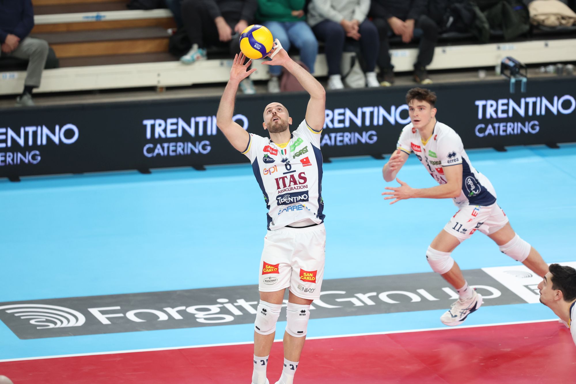 Sbertoli e Faure in azione