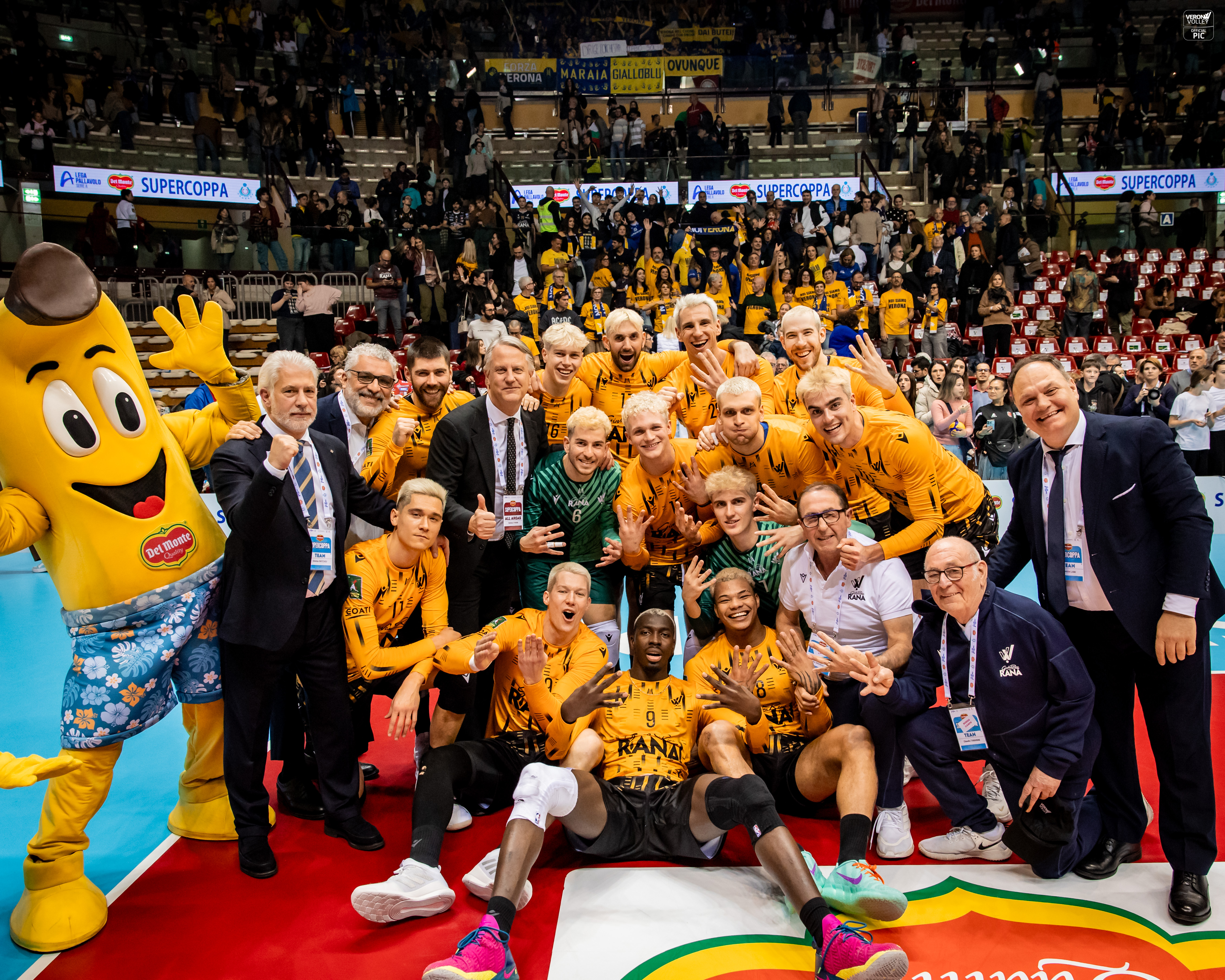 Rana Verona si impone sulla Lube e vola in finale di Supercoppa