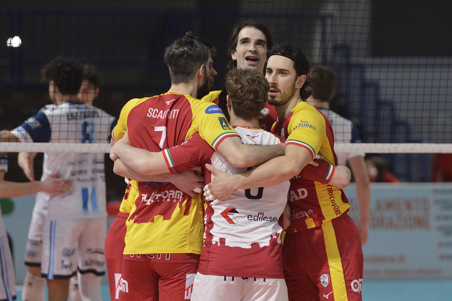 la squadra unita per la vittoria