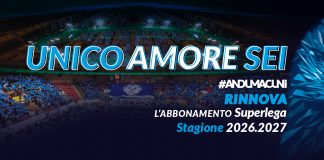 Unico Amore Sei – campagna abbonamenti Superlega Cuneo Volley
