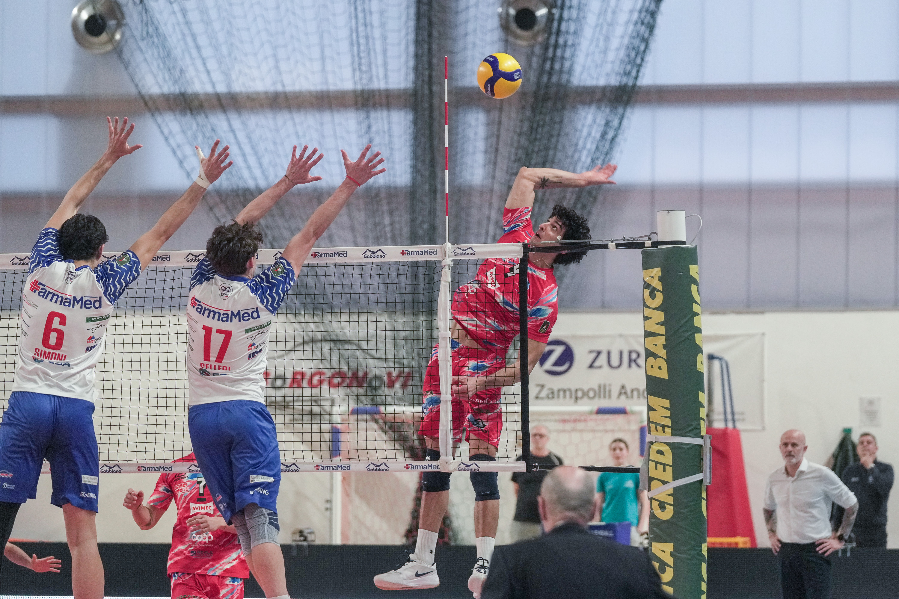 Mantova Volley serie A3 playoff ottavi andata Gabbiano vs Modica