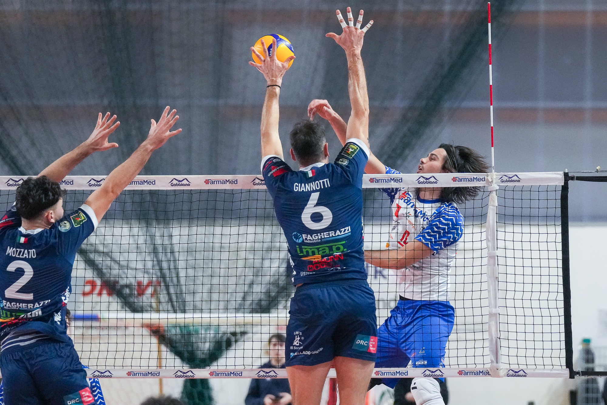 Mantova Volley maschile serie A3 Gabbiano vs Belluno