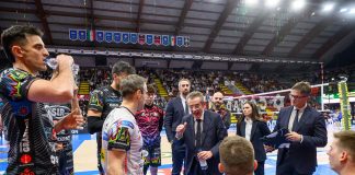 Block Devils al lavoro a Perugia prima della partenza per Las Palmas
