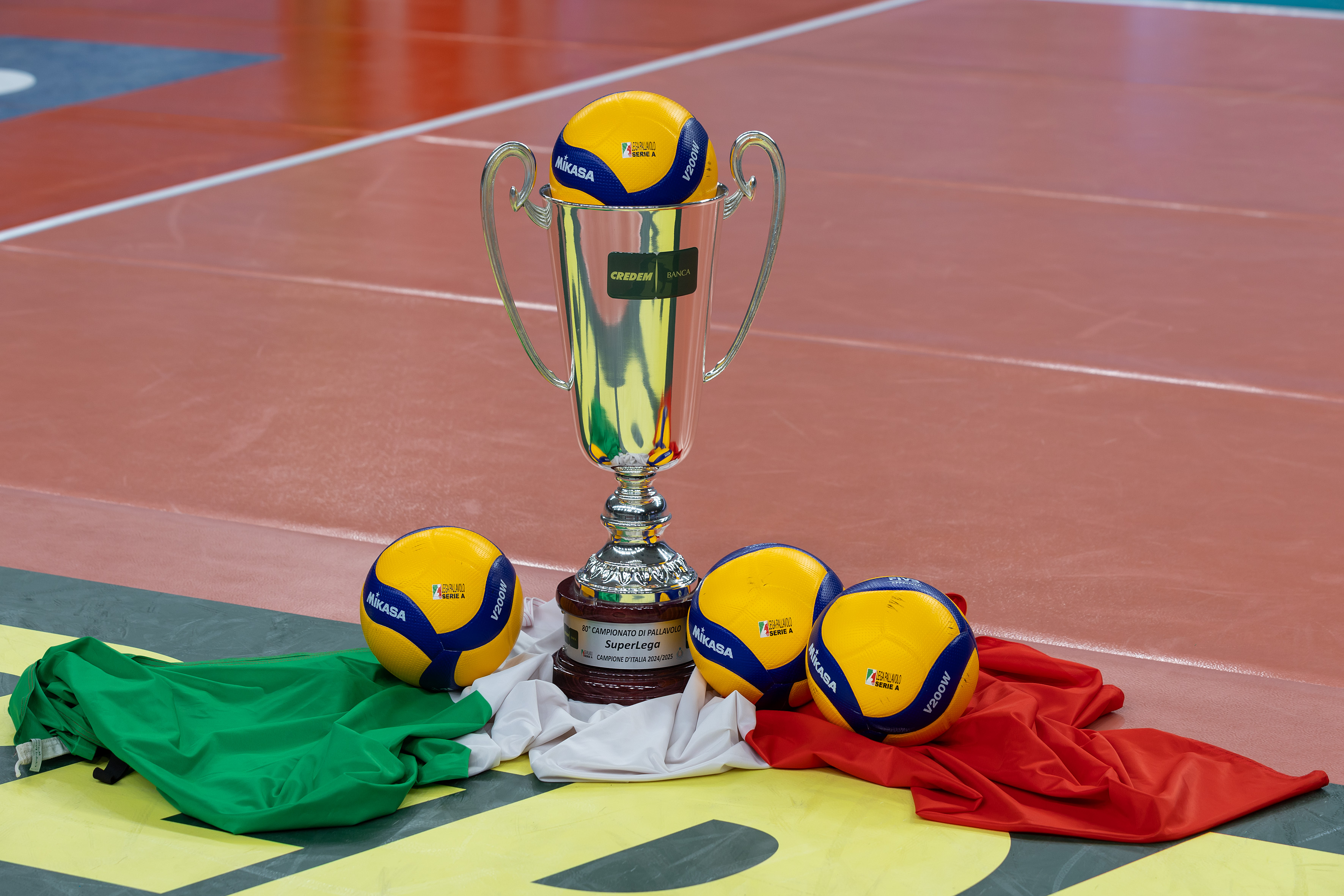 TRENTO 27/04/2025. VOLLEY PALLAVOLO. Finale scudetto superlega CREDEM BANCA. Itas Trentino - Lube Civitanova 3-0.