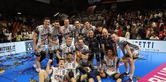 Semifinali, la Sir espugna 3-1 Piacenza e avanza 2-0 nella serie