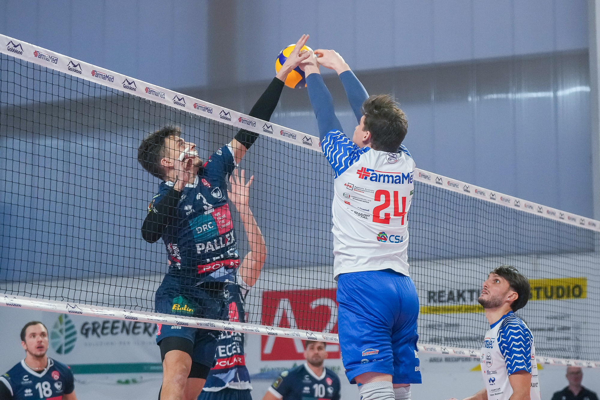 Mantova Volley maschile serie A3 Gabbiano vs Belluno