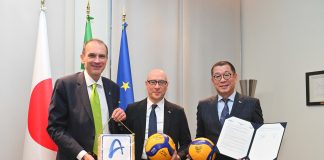 Collaboration agreement signed in Tokyo with the SV League