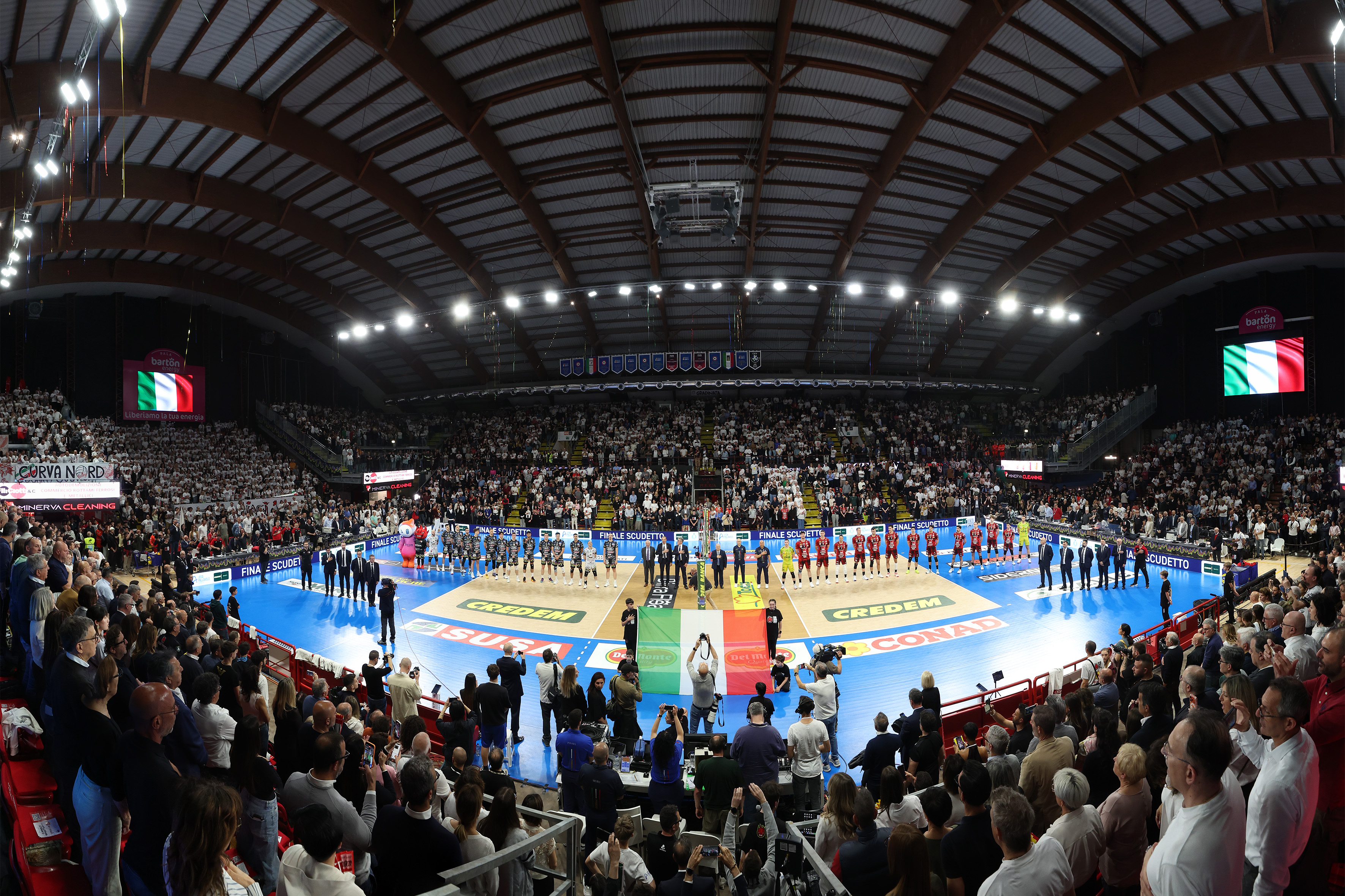 PERUGIA 6/05/2026. VOLLEY PALLAVOLO. Gara 3 Play Off Scudetto SuperLega Credem Banca: Sir Susa Scai Perugia - Cucine Lube Civitanova.