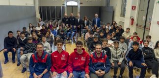 Aquino, Filagrana e il Sitting Volley alla Scuola di Rivergaro.