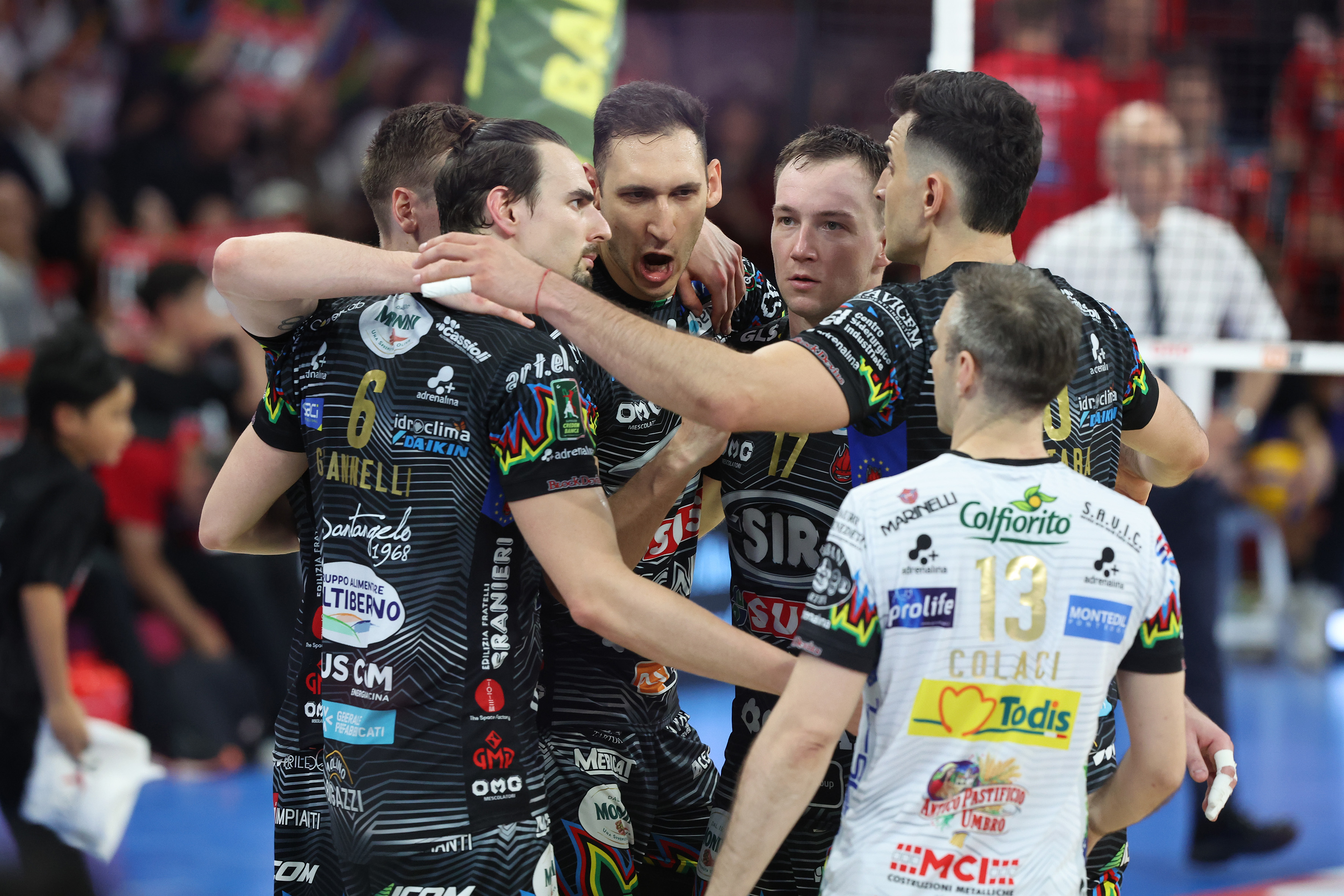 PERUGIA 6/05/2026. VOLLEY PALLAVOLO. Gara 3 Play Off Scudetto SuperLega Credem Banca: Sir Susa Scai Perugia - Cucine Lube Civitanova.
