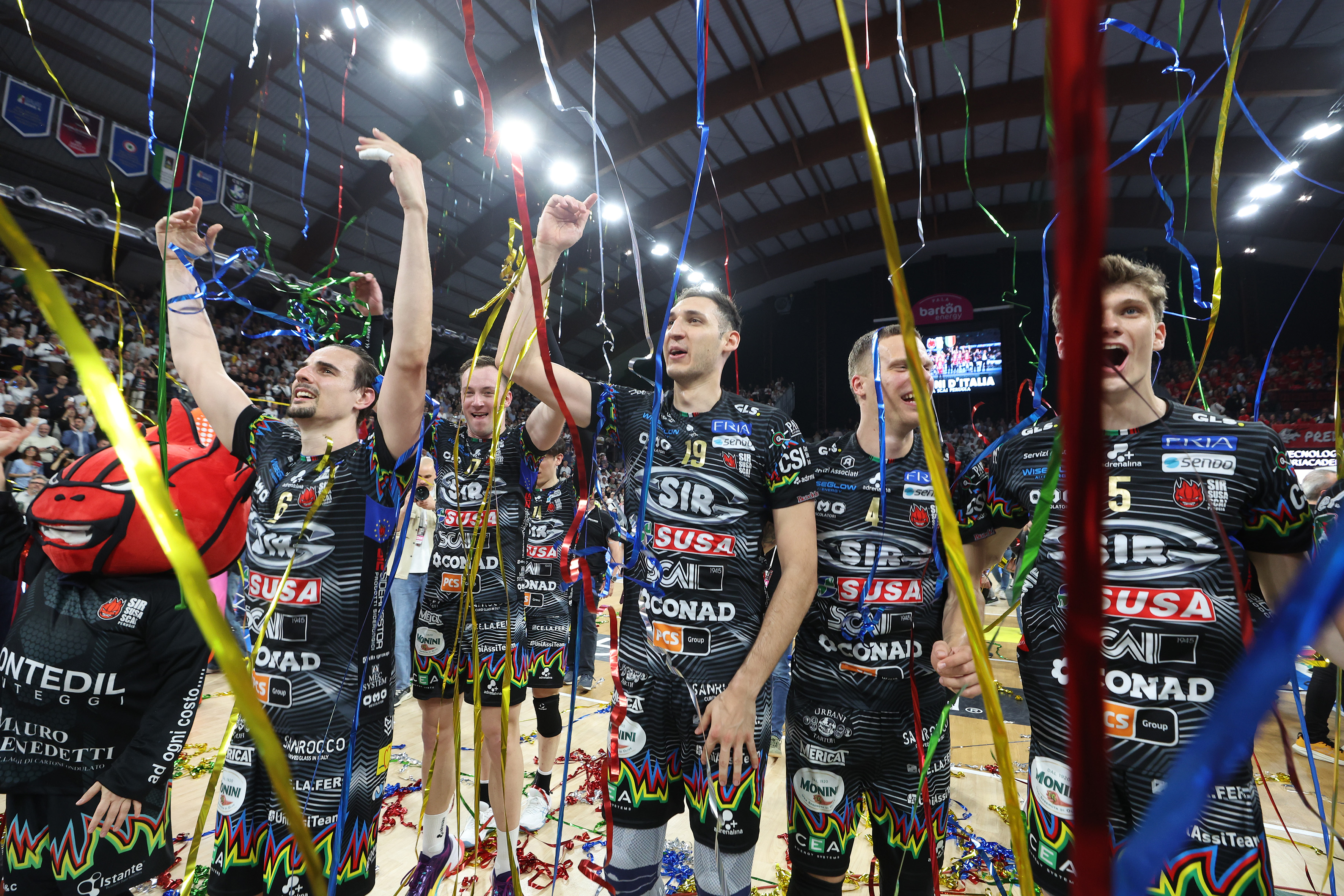 PERUGIA 6/05/2026. VOLLEY PALLAVOLO. Gara 3 Play Off Scudetto SuperLega Credem Banca: Sir Susa Scai Perugia - Cucine Lube Civitanova.