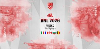 VNL, il calendario della seconda tappa e i protagonisti della Lube