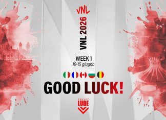 VNL 2026 alle porte, il calendario e i protagonisti della Lube Volley