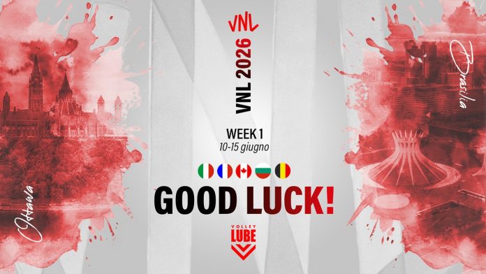 VNL 2026 alle porte, il calendario e i protagonisti della Lube Volley