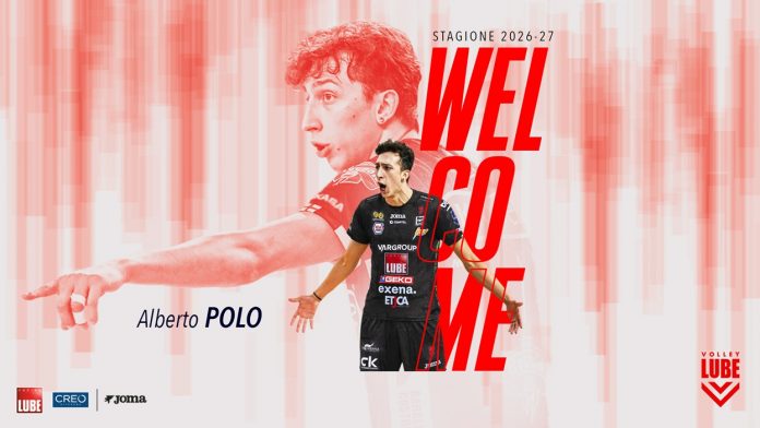 Lube più esperta sotto rete con l’arrivo del centrale Alberto Polo