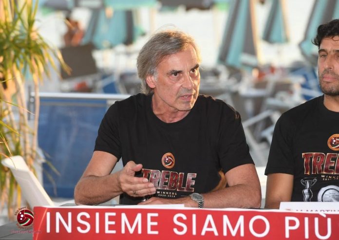 Cesare Pellegrino subito al lavoro per la Domotek