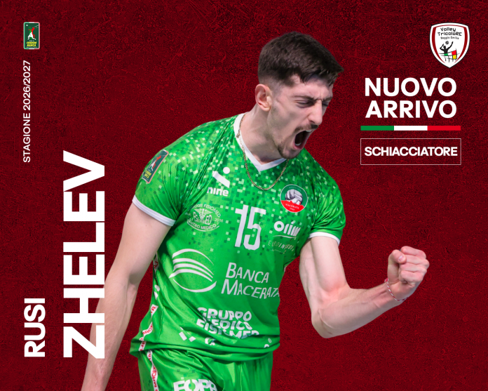 Rusi Zhelev è il primo volto nuovo della Conad Volley Tricolore