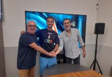 Alessandro Bellucci nella cabina di regia dell’Altotevere