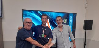 Alessandro Bellucci nella cabina di regia dell’Altotevere