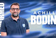 Achille Bodini confermato court manager e coach del settore giovanile