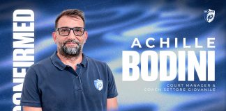 Achille Bodini confermato court manager e coach del settore giovanile