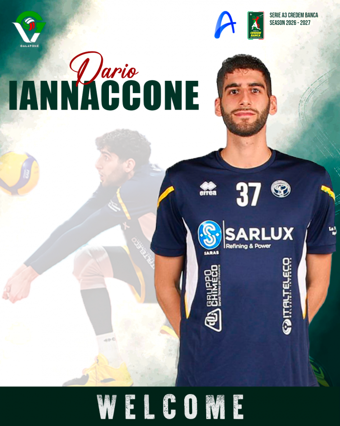 Il posto quattro Iannaccone veste il biancoverde della Green Volley