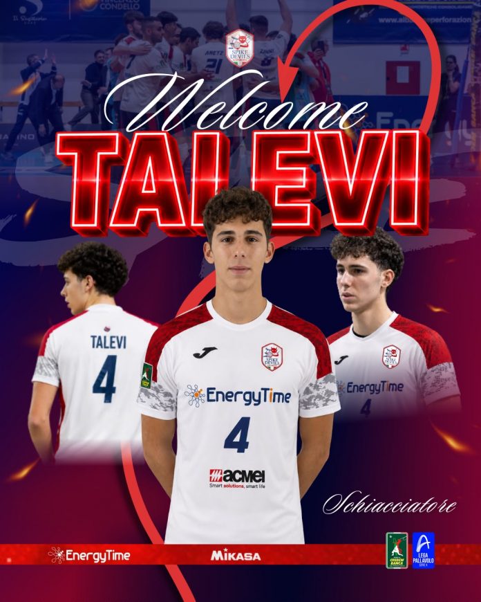 EnergyTime Spike Devils, il talentuoso Talevi tra i martelli