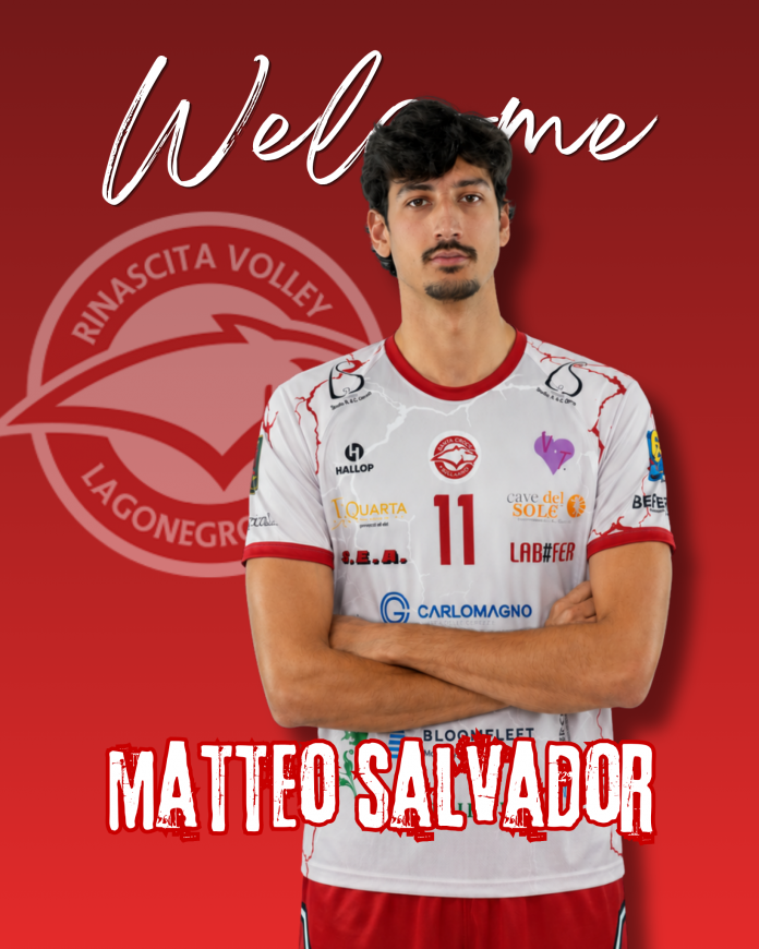 Matteo Salvador puntella il reparto schiacciatori della Rinascita