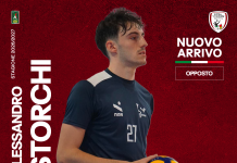 Roster quasi al completo: arriva l’opposto Alessandro Storchi
