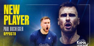 Paul Buchegger è il nuovo opposto di Rana Verona