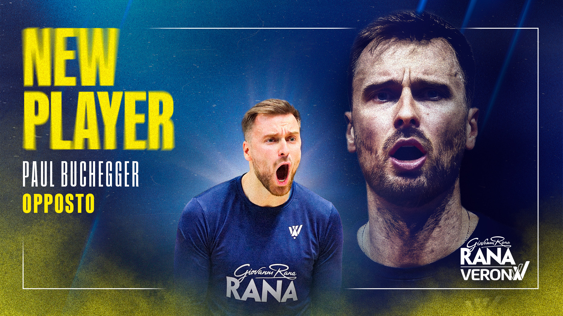 Paul Buchegger è il nuovo opposto di Rana Verona