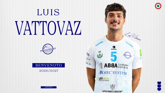Novità Pineto Volley: Luis Vattovaz completa il reparto degli opposti