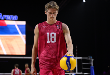 Lo schiacciatore statunitense Cooper Robinson è biancorosso.