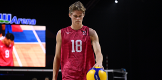 Lo schiacciatore statunitense Cooper Robinson è biancorosso.