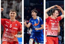 Tre biancorossi a Cavalese in collegiale azzurro.
