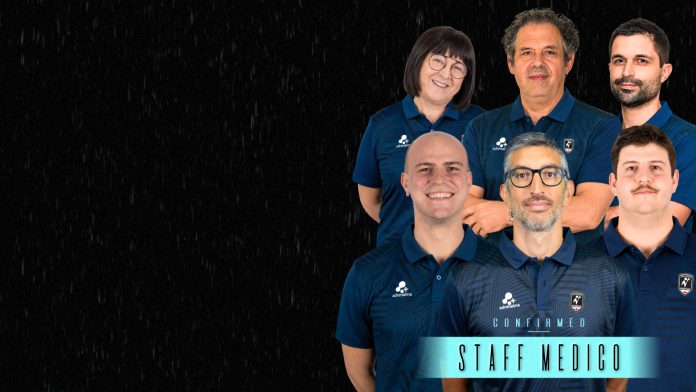 Squadra completa anche fuori dal campo, ecco lo staff medico patavino